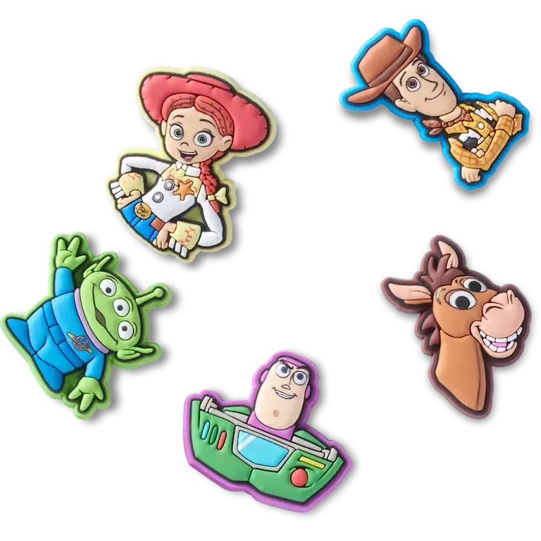 Disney Pixars „Toy Story“ 5er-Pack Jibbitz-Schuhanhänger Disney Pixars „Toy Story“ 5er-Pack Jibbitz-Schuhanhänger