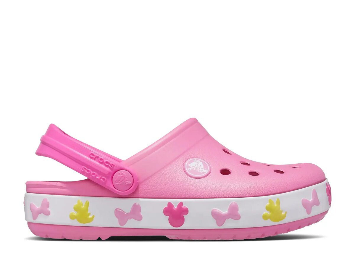 Disney x Crocs Classic Clog Kids „Fun Lab Mickey Lights – Pink Lemonade“ Disney x Crocs Classic Clog Kids „Fun Lab Mickey Lights – Pink Lemonade“