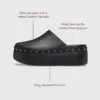 Dylan Platform Clog mit Nieten