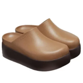 Dylan Platform Clog „Sepia“