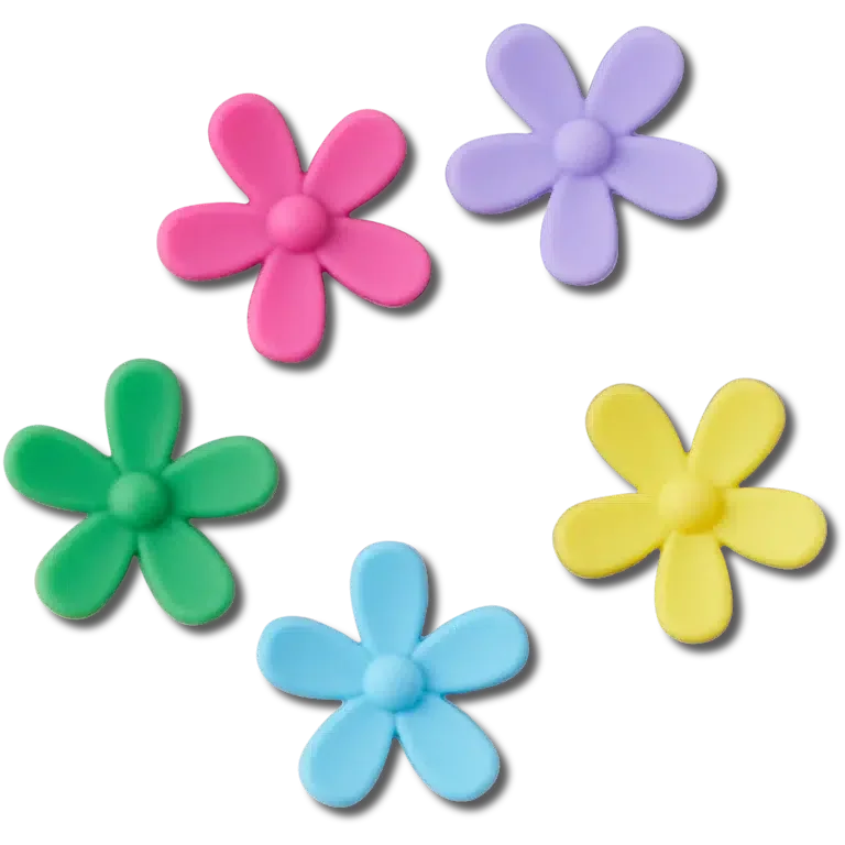 Flower Power 5er-Pack Jibbitz-Anstecker Flower Power 5er-Pack Jibbitz-Anstecker