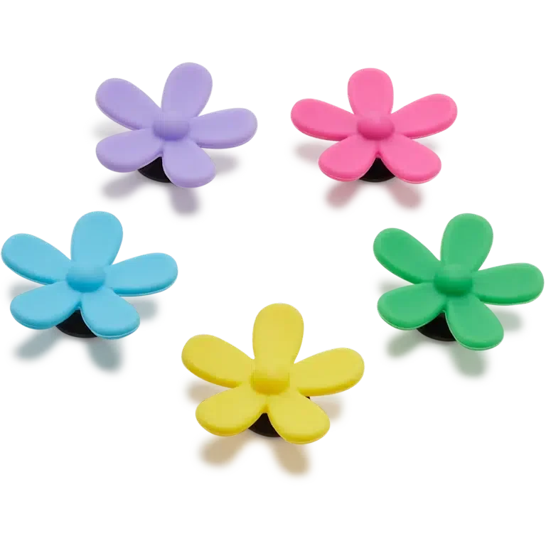 Flower Power 5er-Pack Jibbitz-Anstecker Flower Power 5er-Pack Jibbitz-Anstecker