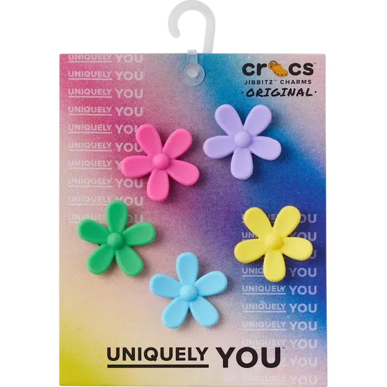 Flower Power 5er-Pack Jibbitz-Anstecker Flower Power 5er-Pack Jibbitz-Anstecker