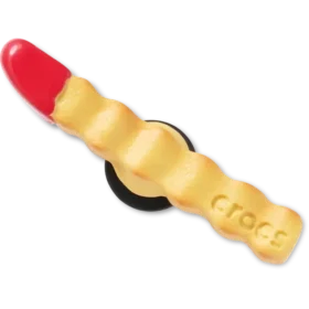 „French Fry Dipped in Ketchup“-Jibbitz-Anstecker „French Fry Dipped in Ketchup“-Jibbitz-Anstecker