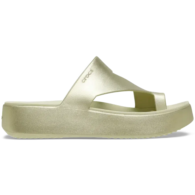 Getaway Metallic Plateau mit Zehschlaufe Getaway Metallic Plateau mit Zehschlaufe