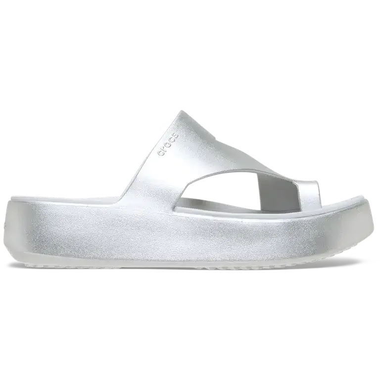 Getaway Metallic Plateau mit Zehschlaufe Getaway Metallic Plateau mit Zehschlaufe