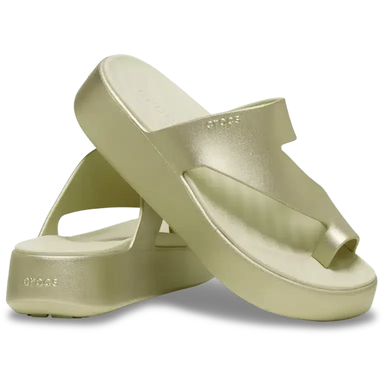 Getaway Metallic Plateau mit Zehschlaufe Getaway Metallic Plateau mit Zehschlaufe