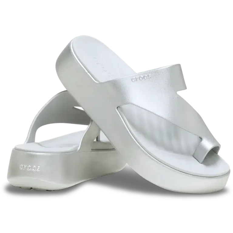 Getaway Metallic Plateau mit Zehschlaufe Getaway Metallic Plateau mit Zehschlaufe
