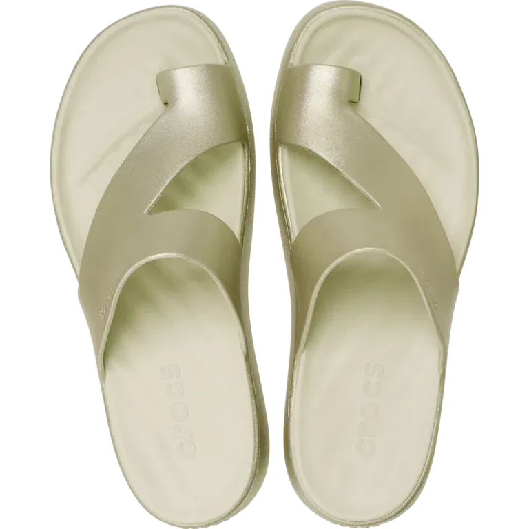 Getaway Metallic Plateau mit Zehschlaufe Getaway Metallic Plateau mit Zehschlaufe
