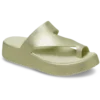 Getaway Metallic Plateau mit Zehschlaufe Getaway Metallic Plateau mit Zehschlaufe