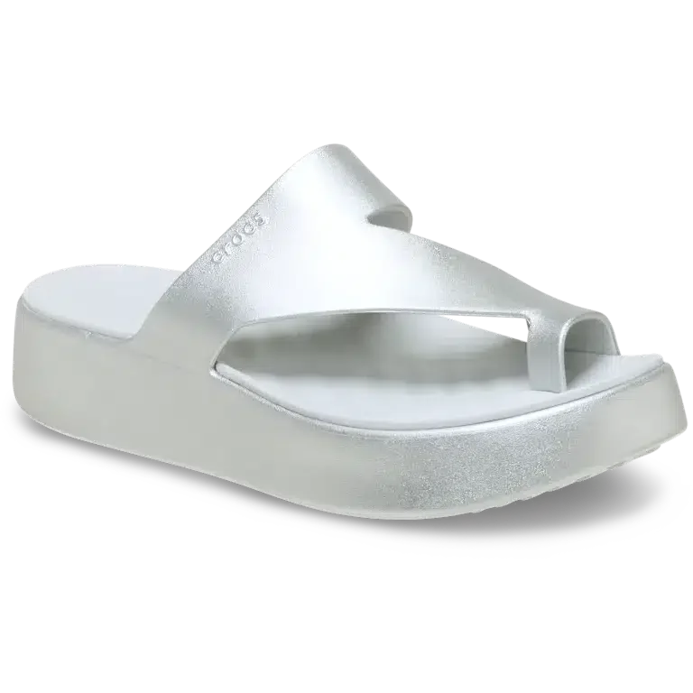 Getaway Metallic Plateau mit Zehschlaufe Getaway Metallic Plateau mit Zehschlaufe