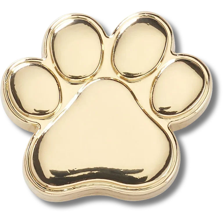 Gold Dog Paw Jibbitz™-Anstecker Gold Dog Paw Jibbitz™-Anstecker