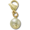 Gold-grüner SMT-Perlen-Jibbitz-Anstecker Gold-grüner SMT-Perlen-Jibbitz-Anstecker