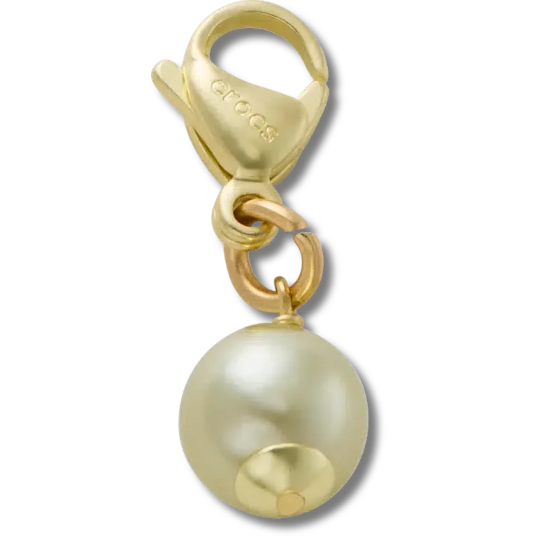Gold-grüner SMT-Perlen-Jibbitz-Anstecker Gold-grüner SMT-Perlen-Jibbitz-Anstecker