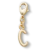 Goldener Buchstabe „C“ – Jibbitz-Anstecker Goldener Buchstabe „C“ – Jibbitz-Anstecker