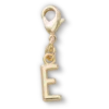 Goldener Buchstabe „E“ – Jibbitz-Anstecker Goldener Buchstabe „E“ – Jibbitz-Anstecker