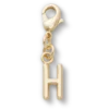 Goldener Buchstabe „H“ – Jibbitz™-Anstecker Goldener Buchstabe „H“ – Jibbitz™-Anstecker