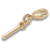 Goldener Buchstabe „I“ – Jibbitz™-Anstecker Goldener Buchstabe „I“ – Jibbitz™-Anstecker