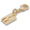Goldener Buchstabe „M“ – Jibbitz-Anstecker Goldener Buchstabe „M“ – Jibbitz-Anstecker