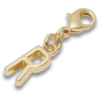 Goldener Buchstabe „R“ – Jibbitz-Anstecker Goldener Buchstabe „R“ – Jibbitz-Anstecker
