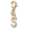Goldener Buchstabe „S“ – Jibbitz-Anstecker Goldener Buchstabe „S“ – Jibbitz-Anstecker