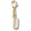 Goldener Buchstabe „U“ – Jibbitz™-Anstecker Goldener Buchstabe „U“ – Jibbitz™-Anstecker