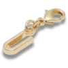 Goldener Buchstabe „U“ – Jibbitz™-Anstecker Goldener Buchstabe „U“ – Jibbitz™-Anstecker