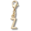 Goldener Buchstabe „Z“ – Jibbitz-Anstecker Goldener Buchstabe „Z“ – Jibbitz-Anstecker