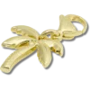 Goldener Palmenbaum-Charm Jibbitz™-Anstecker Goldener Palmenbaum-Charm Jibbitz™-Anstecker
