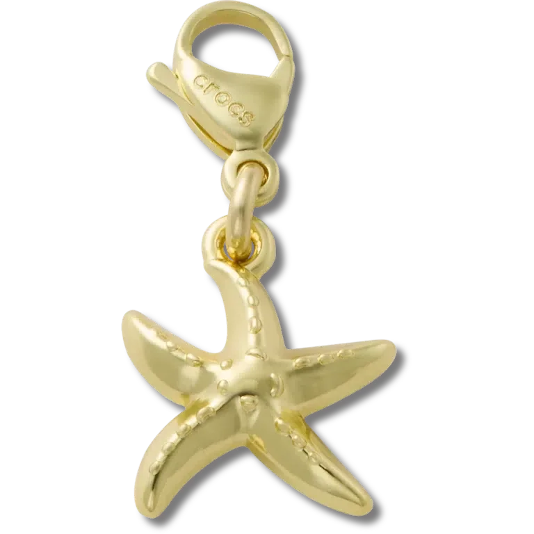 Goldener Seestern-Anhänger Jibbitz™ Goldener Seestern-Anhänger Jibbitz™