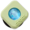 Grüne PVC-Quadrat-SMT-Gem-Jibbitz™-Anstecker Grüne PVC-Quadrat-SMT-Gem-Jibbitz™-Anstecker