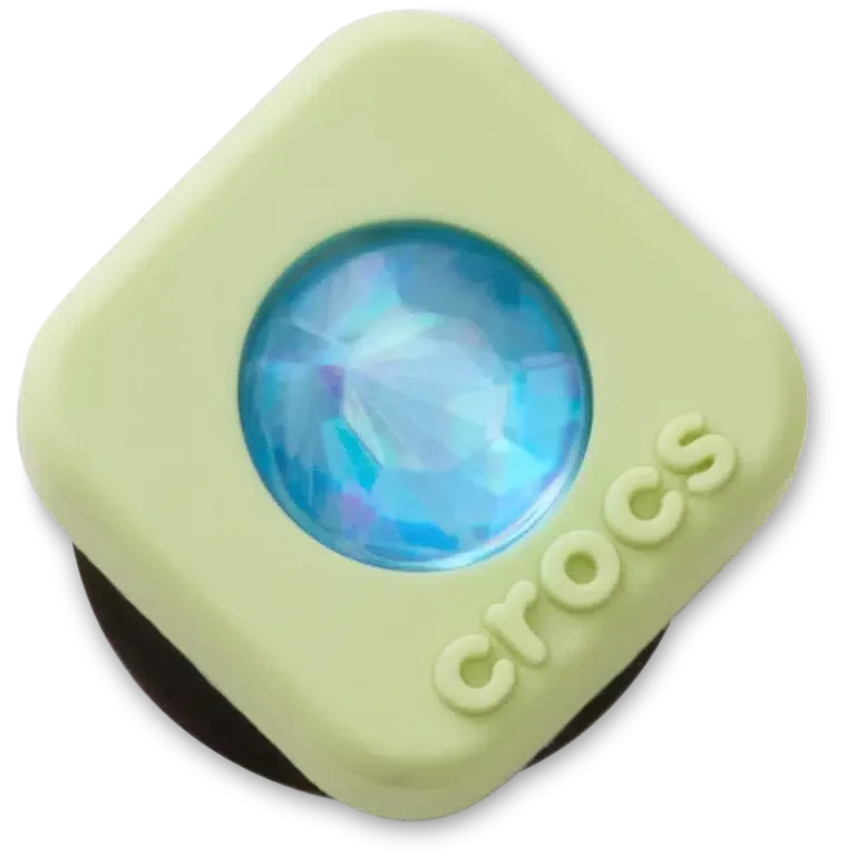 Grüne PVC-Quadrat-SMT-Gem-Jibbitz™-Anstecker Grüne PVC-Quadrat-SMT-Gem-Jibbitz™-Anstecker