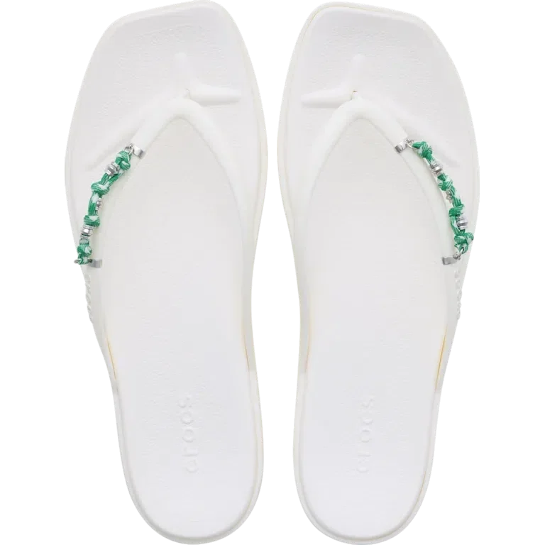 Grüne Sandalen-Kette mit Kordel, 2er-Pack Jibbitz-Anstecker Grüne Sandalen-Kette mit Kordel, 2er-Pack Jibbitz-Anstecker