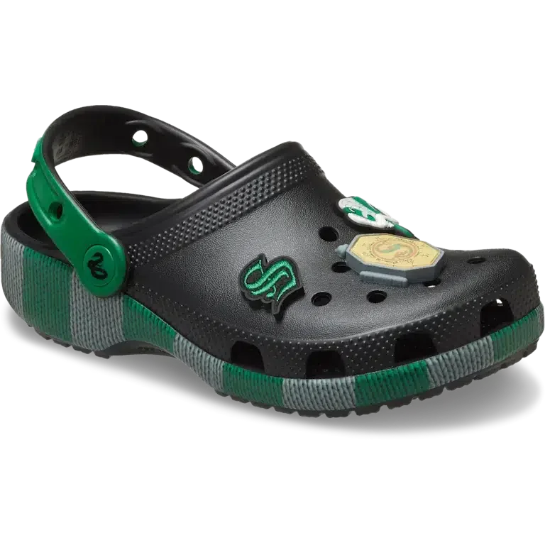 Harry-Potter-Slytherin-Classic-Clog für Kinder Harry-Potter-Slytherin-Classic-Clog für Kinder