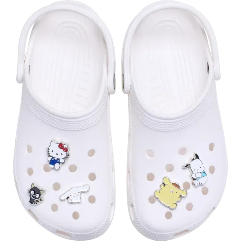 „Hello Kitty® und Freunde – 5er-Pack Jibbitz-Schuhanhänger“ „Hello Kitty® und Freunde – 5er-Pack Jibbitz-Schuhanhänger“