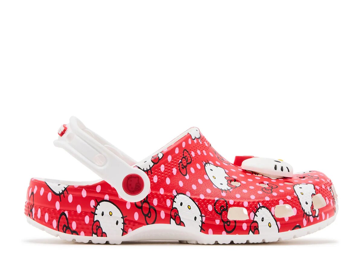 Hello Kitty x Classic Clog für Kinder „Red Polka Dots“ Hello Kitty x Classic Clog für Kinder „Red Polka Dots“