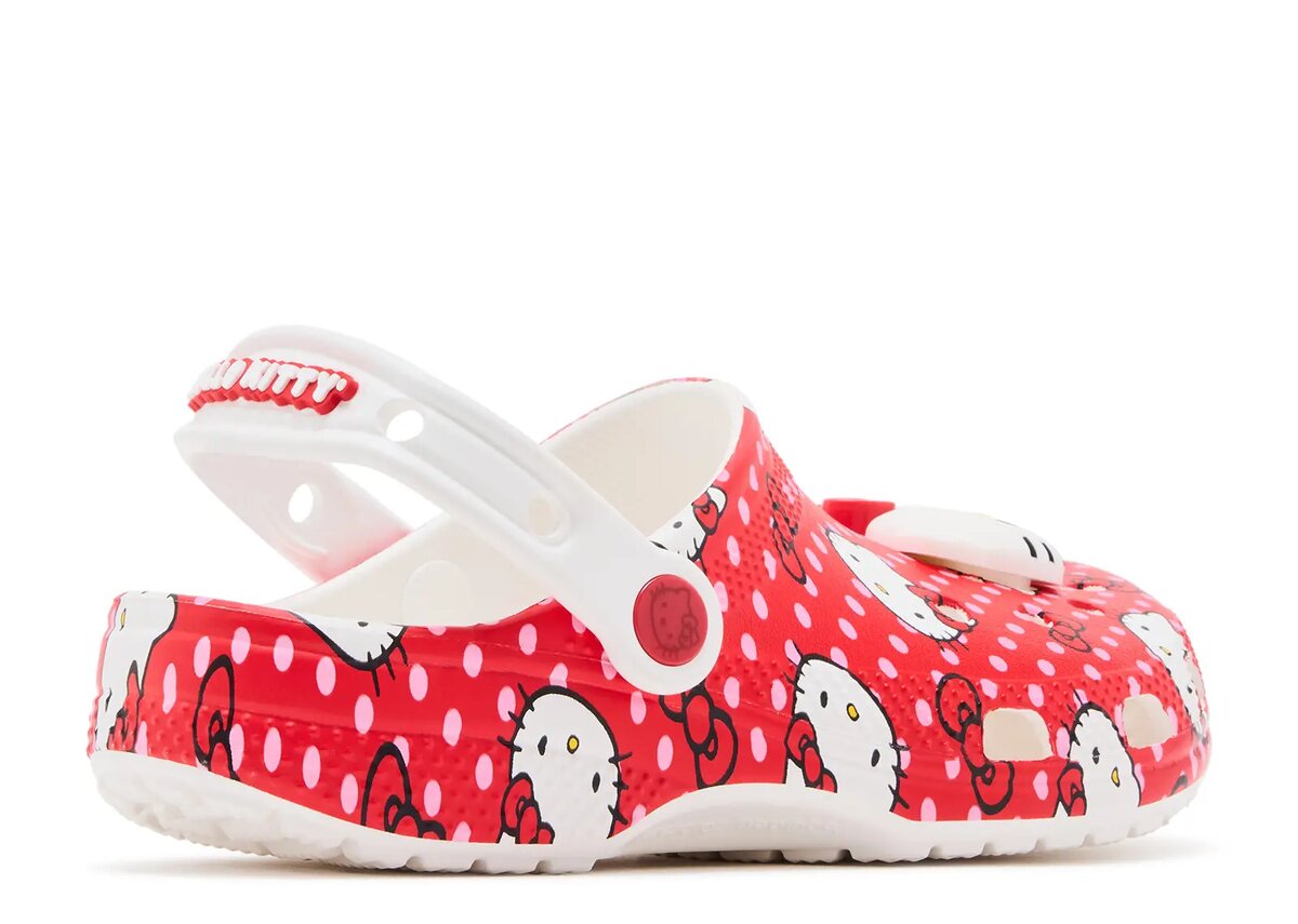 Hello Kitty x Classic Clog für Kinder „Red Polka Dots“ Hello Kitty x Classic Clog für Kinder „Red Polka Dots“