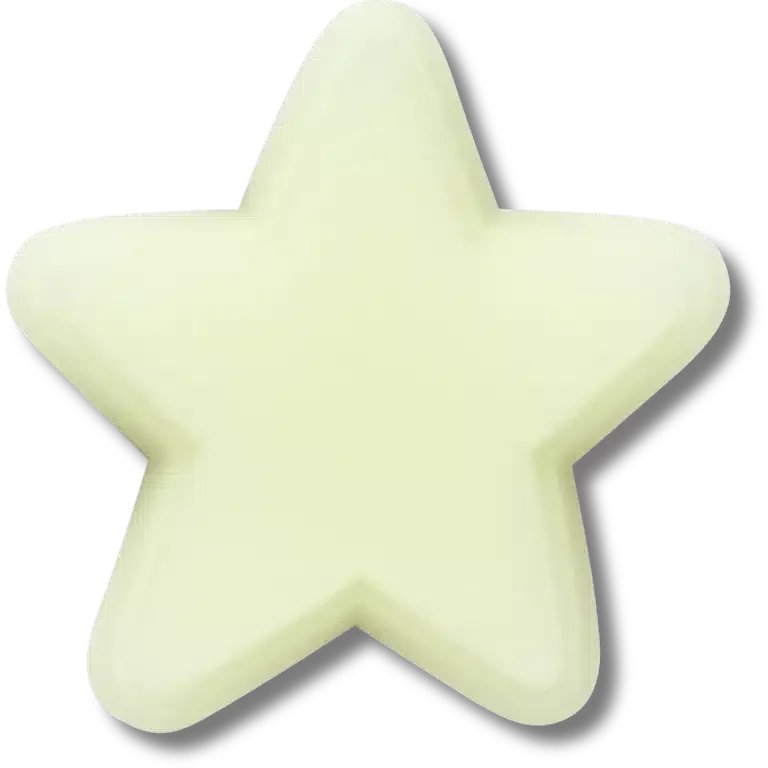 Im Dunkeln leuchtende Stern-Jibbitz-Anstecker Im Dunkeln leuchtende Stern-Jibbitz-Anstecker