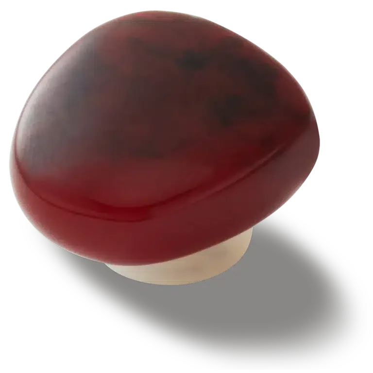 Jibbitz-Anstecker aus Mahagoni-Obsidian Jibbitz-Anstecker aus Mahagoni-Obsidian