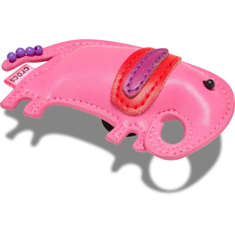 Jibbitz-Anstecker „Elefant“ aus Kunstleder Jibbitz-Anstecker „Elefant“ aus Kunstleder