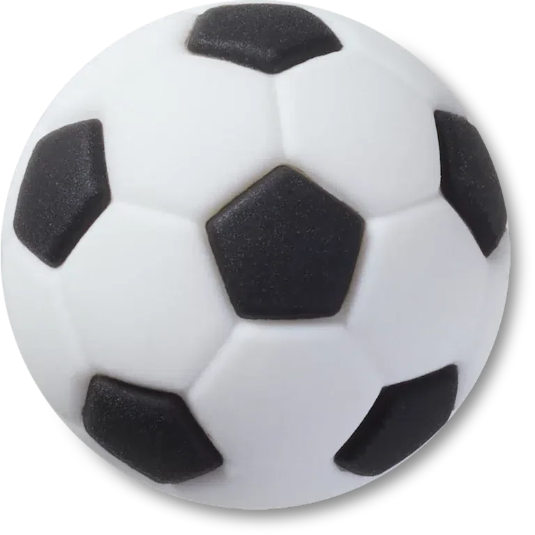 Jibbitz-Anstecker „Fußball mit Struktur“ Jibbitz-Anstecker „Fußball mit Struktur“
