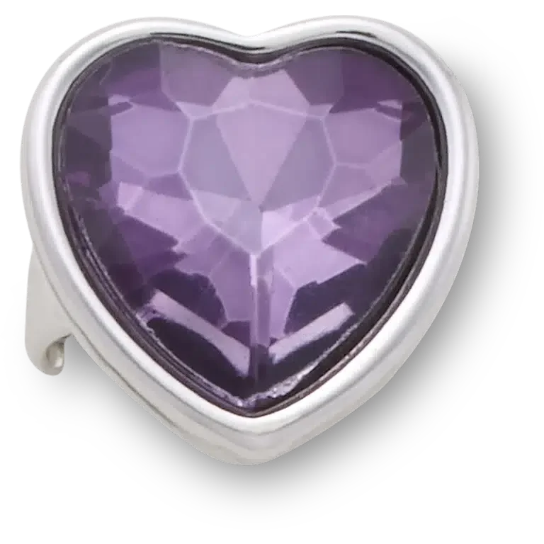 Jibbitz-Anstecker „Heart Gem Sandal C“ Jibbitz-Anstecker „Heart Gem Sandal C“