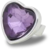 Jibbitz-Anstecker „Heart Gem Sandal C“ Jibbitz-Anstecker „Heart Gem Sandal C“