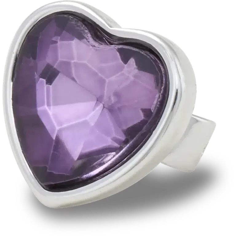 Jibbitz-Anstecker „Heart Gem Sandal C“ Jibbitz-Anstecker „Heart Gem Sandal C“