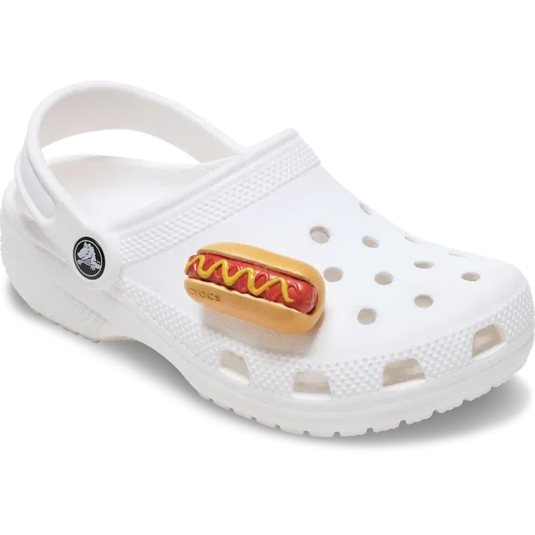 Jibbitz-Anstecker „Hot Dog mit Senf“ Jibbitz-Anstecker „Hot Dog mit Senf“