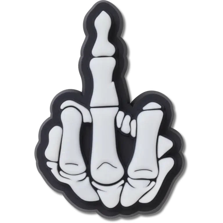 Jibbitz-Anstecker „Mittelfinger“ Jibbitz-Anstecker „Mittelfinger“