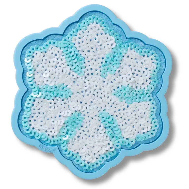 Jibbitz-Anstecker „Pailletten-Schneeflocke“ Jibbitz-Anstecker „Pailletten-Schneeflocke“