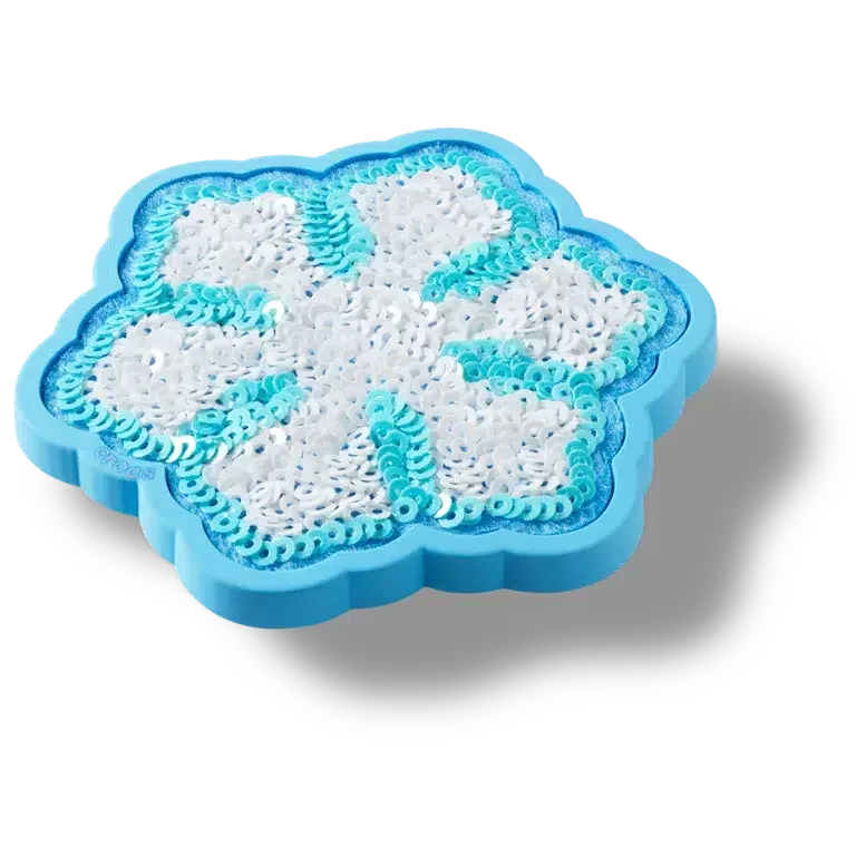 Jibbitz-Anstecker „Pailletten-Schneeflocke“ Jibbitz-Anstecker „Pailletten-Schneeflocke“