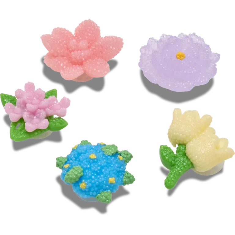 Jibbitz-Anstecker „Perlenblumen“ (5er-Pack) Jibbitz-Anstecker „Perlenblumen“ (5er-Pack)
