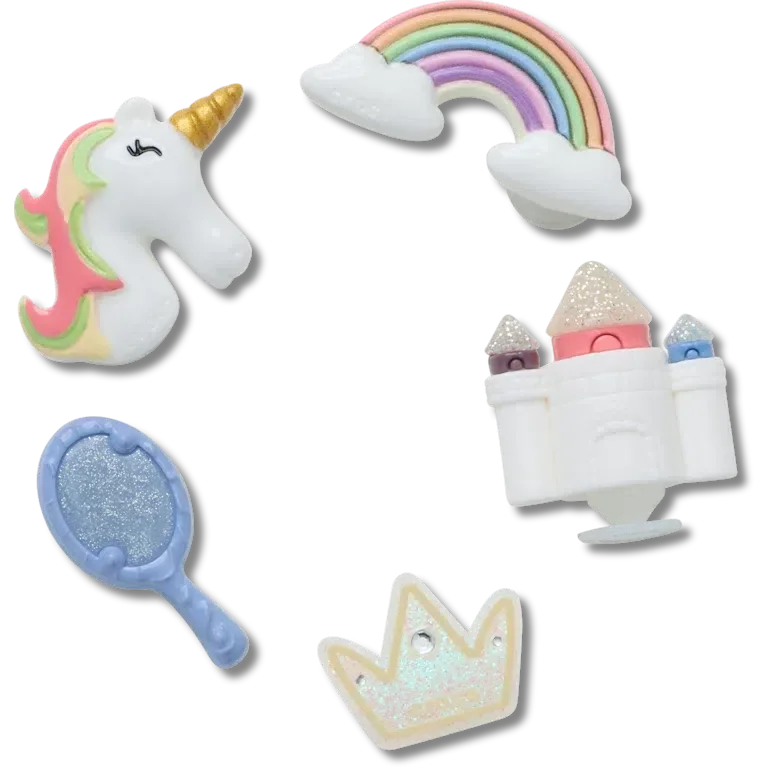 Jibbitz-Anstecker „Pretty Princess“ im 5er-Pack Jibbitz-Anstecker „Pretty Princess“ im 5er-Pack